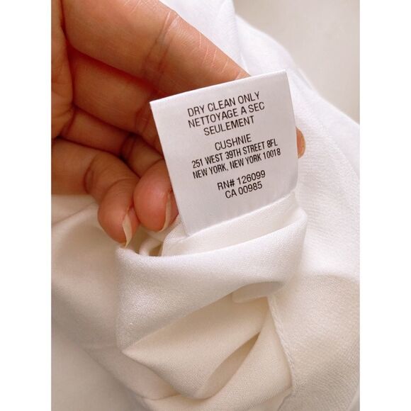 Brand New Cushnie silk draped overlay Mini Dress - Picture 13 of 16